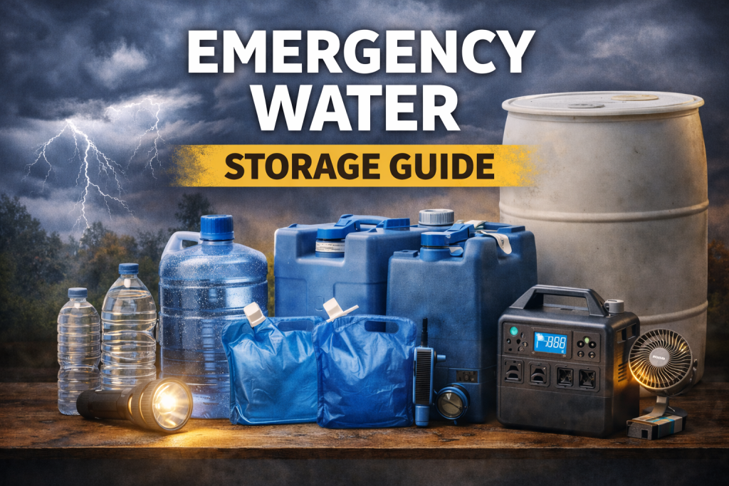 Emergency Water Storage